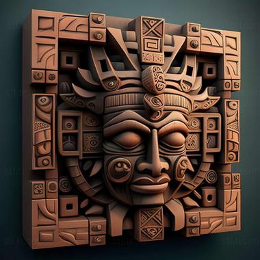 3D model aztec (STL)